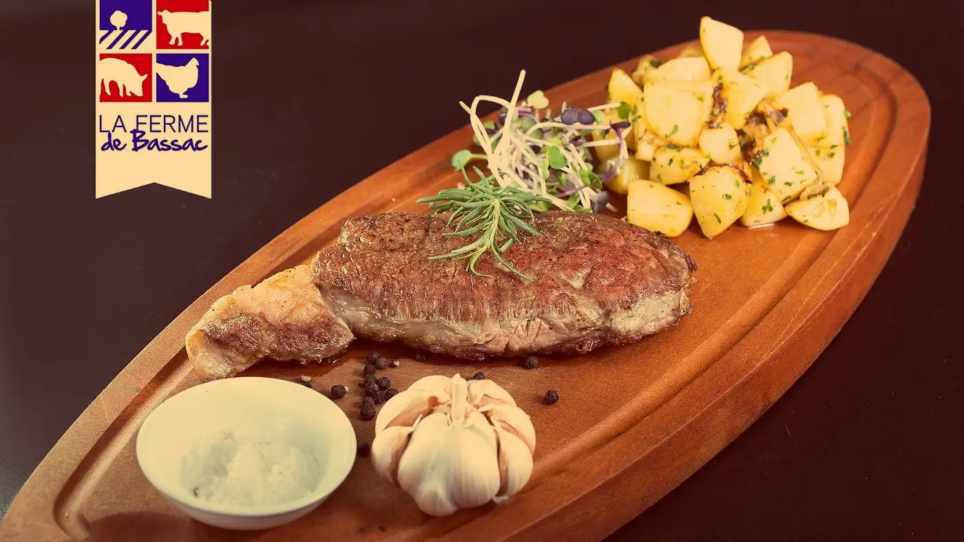 Steak La Ferme de Bassac